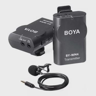Imagem de Microfone Boya By-wm4 Condensador Omnidirecional Cor Preto
