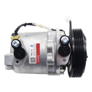 Imagem de Compressor de ar condicionado automotivo compatível com Sidekick Grand Vitara Esteem 95201-70CC0 95201-70CF0 9520170CC0 9520170CF0 SS10LV6 SS10LV