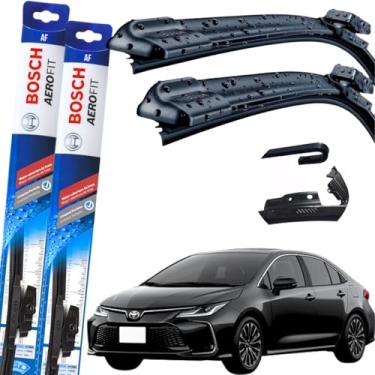 Imagem de Palheta Limpador Parabrisa Bosch Multiclip Par de Palheta Limpadora Dianteiro Original Corolla 2020 À 2025 Bosch
