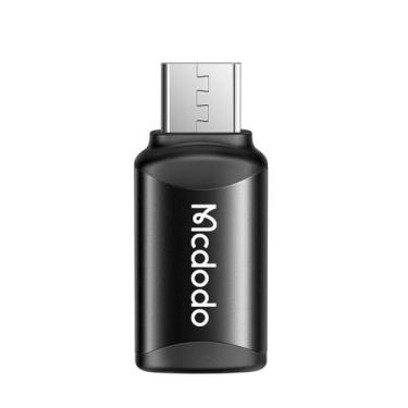 Imagem de Adaptador Conversor Cabo Tipo-C Para Cabo Micro USB Mcdodo