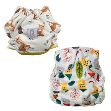 Imagem de Fralda Ecológica Noturna Kit Soninho Tamanho Único 4kg/18kg