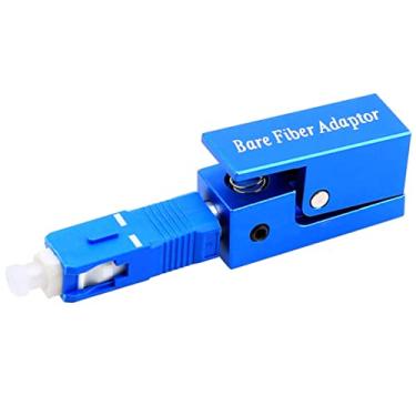 Imagem de Adaptador de fibra desencapada SC Adaptador de fibra desencapada SC Conector rápido óptico de fibra quadrada para rack de servidor FTTH CATV Patch Panel