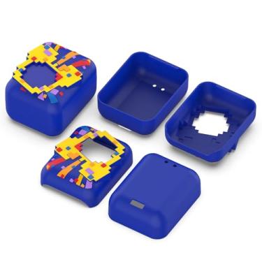 Imagem de MOTONG Compatível com Bitzee Disney Interactive Toy Digital Pet Capa protetora - Capa protetora de silicone compatível com Bitzee Disney Brinquedo Interativo Digital Pet (azul)
