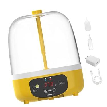 Imagem de Generic Incubadora de ovo Máquina de incubatórias de capoeira dos EUA Controle de temperatura portátil 4 ovos Incubadora de frango incubatória para pássaros, Automático