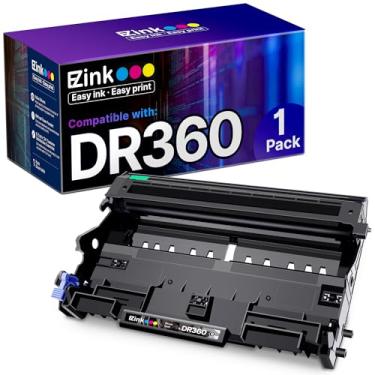 Imagem de E-Z Ink (TM) Bateria de substituição compatível para Brother DR360 DR 360 para usar com DCP-7040 DCP-7030 MFC-7840W MFC-7340 MFC-7440N HL-2140 HL-2170W HL-2150N (1 unidade de tambor)