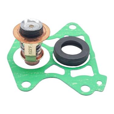 Imagem de GHmarine Kit de serviço de reparo de termostato 6E5-12411-30 para motores de popa Yamaha 2 tempos 75 90 100 115 130 150 175 200 225 250 HP substitui 688-12411 688-12414 Sierra 188 -35400