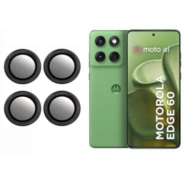 Imagem de Combo (04 PCS) Película Lente Câmera Lisa Para Motorola Moto Edge 60 / Edge 60 Pro/Edge 60 Fusion (PRATA)