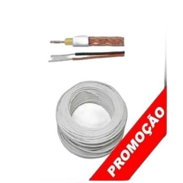 Imagem de Kit Instalação 1 Camera De Segurança Cabo Cftv E Conectores - Geral