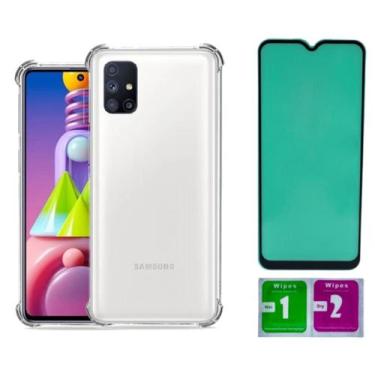 Imagem de Capa Anti Impacto Para Galaxy M31 M21s + Pelicula Ceramica - Mustangsh