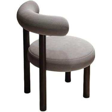 Imagem de Cadeiras De Maquiagem, Cadeiras De Penteadeira Modernas Em Quartos De Meninas, Bancos De Unhas E Maquiagem, Cadeiras Para Penteadeiras, Camarins, Gray