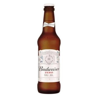 Imagem de Cerveja Budweiser 0,0% 330ml Vidro