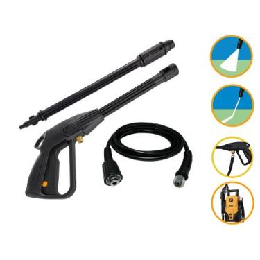 Imagem de Kit Mangueira 5mt Pistola Lança Wap Eco Fit 2200 Lavadora - COMPATÍVEL