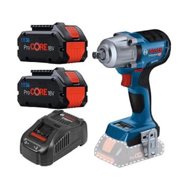 Imagem de Chave De Impacto 1/2 GDS 18V-450 2 Baterias 8Ah Bosch Bivolt