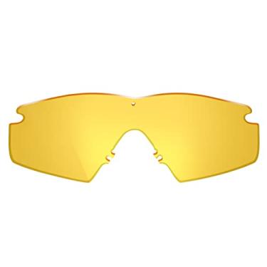 Imagem de ThunderClap Lentes de policarbonato de substituição para óculos de sol Oakley Si M Frame 2.0 - Amarelo cristal