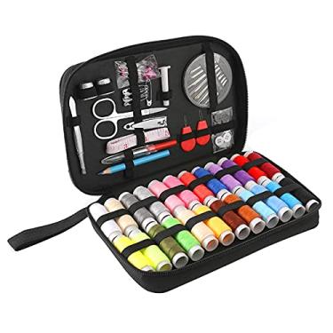 Imagem de Zerodis Kit de Costura para Adultos, Kits de Reparo de Costura Em Casa para Adultos, Agulha e Linha para Iniciantes para Iniciantes Emergência de Viagens Em Casa