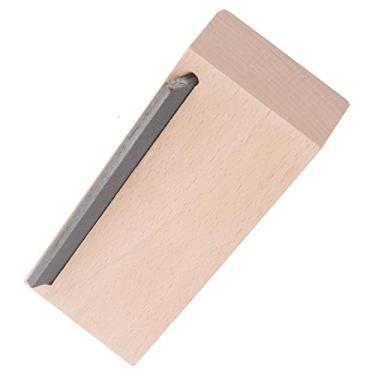 Imagem de Acouto Arquivo de Chanfro de Guitarra - Ferramenta de Polimento de Madeira, Aço de Alto Carbono para Instrumentos Musicais, Design Leve e Elegante