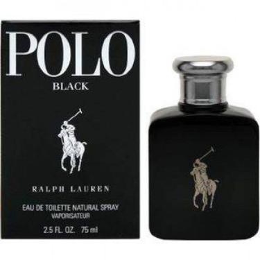 Imagem de Perfume Ralph Lauren Polo Black Eau de Toilette 75ml para homens