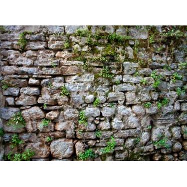 Imagem de SADFA Fundo de parede de tijolo vintage para fotografia 3 x 2,4 m, fundo de pedra para decoração de festa, decoração de cabine de fotos, decoração de evento de festa, adereço de estúdio