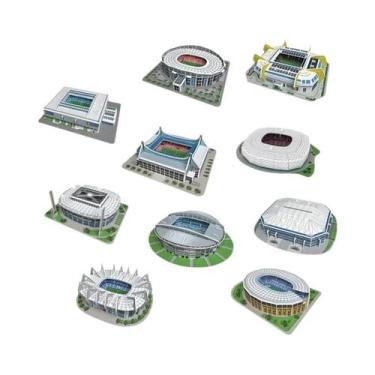 Imagem de Quebra-cabeça 3D De Estádio De Futebol Da Liga Dos Campeões 10 Em 1, B