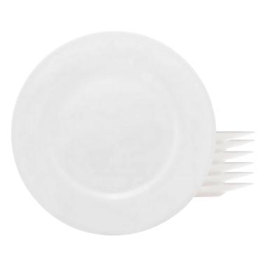 Imagem de Jogo Pratos De Sobremesa 4 Pcs 19Cm Branco Opalino Everyday