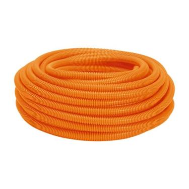 Imagem de Eletroduto Corrugado Reforcado 25m 32mm Amanco Laranja