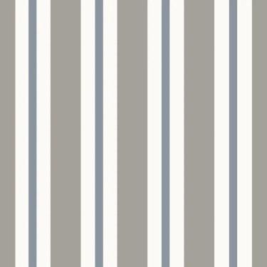 Imagem de Papel De Parede Revoada Listrado Cinza E Azul 4456