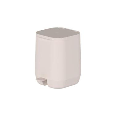 Imagem de Lixeira de Pedal Aura Bege 6L - Ou