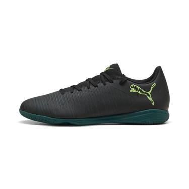 Imagem de PUMA Tênis de futebol masculino Future Play Indoor Trainer, Preto-efervescente Terrain verde-claro Ah25, 43