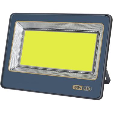 Imagem de Luzes De Inundação Led Luz De Trabalho Ao Ar Livre 6000k Luzes De Segurança Led 50-1000w Holofote Led De Alto Brilho 200~1100㎡ Iluminação Para Quintal, Jardim, Estádio, Playgro, 500W