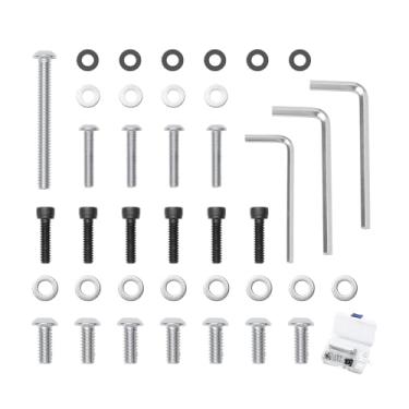 Imagem de VGMOTO 39PCS Kit de parafusos de carenagem interna de motocicleta - Parafusos de acabamento de para-brisa de aço inoxidável aptos para Harley Touring Street Glide, Electra Glide, Road Glide, Ultra