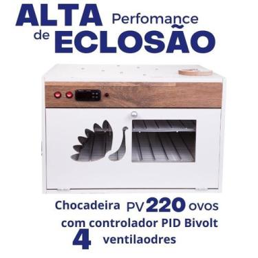 Imagem de Chocadeira Elétrica Automática ALTA PERFORNANCE DE ECLOSÃO 220 ovos PI