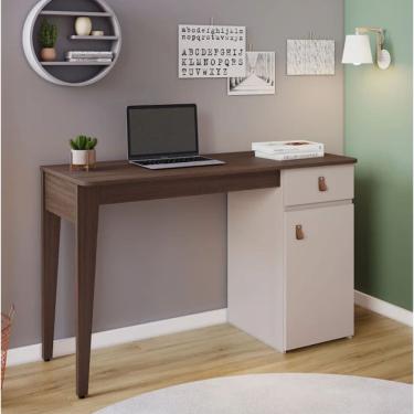 Imagem de Escrivaninha Helô JCM Movelaria - Café Soft/Off