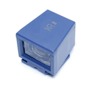 Imagem de XHSESA Visor óptico para Ricoh GR para Leica X Series, localizador de eixo lateral de 28 mm 35 mm 40 mm para câmeras compactas (azul 35 mm)