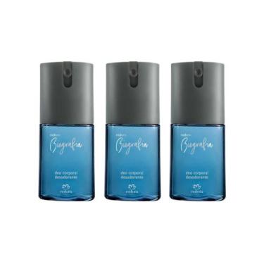 Imagem de Kit Desodorante Biografia Masculino com 3 unidades - Natura