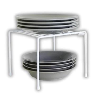 Imagem de Decasa - Organizador de Armário Aramado Prateleira 22cm Branco