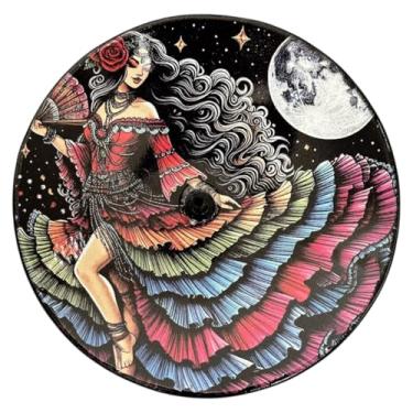 Imagem de Incensário Porta Incenso Vareta Imagem Orixá Vidro + Incenso (Pomba Gira)