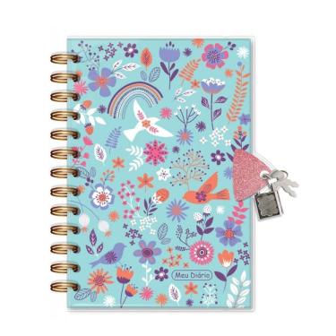 Imagem de Diario Com Chave Alegria