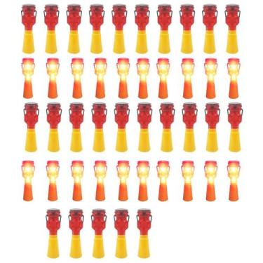 Imagem de Sinalizador Viario Solar Kit 45 Uni Cone Sinalizaçao Rua Estrada Rodov