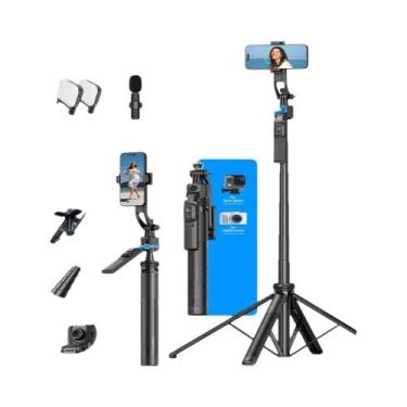 Imagem de 360 graus Estabilizador De Gimbal Giratório Para Selfie Stick Com Cont