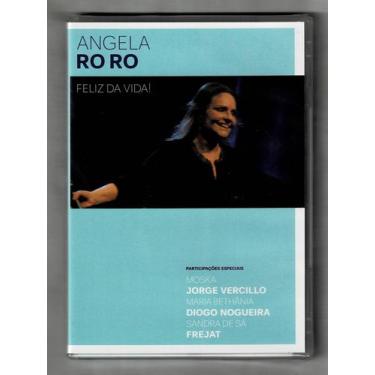 Imagem de Angela Ro Ro DVD Feliz Da Vida! - Biscoito Fino