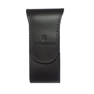 Imagem de Bainha de cinto em Couro Preta para canivetes Victorinox tamanho G 4.0