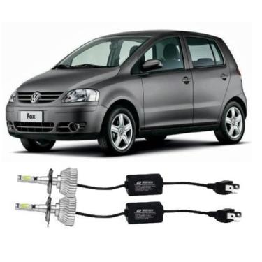 Imagem de Par Lampada Super Led H4 Fox 2003 até 2009 - Tiger Auto