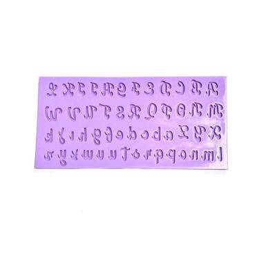 Imagem de F1503 molde de silicone alfabeto confeitaria biscuit - confeitaria dos