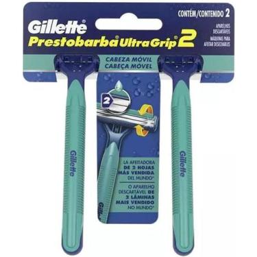 Imagem de Kit c/ 6 Gillette Apar Presto Ultra Grip Masc Mov Vd