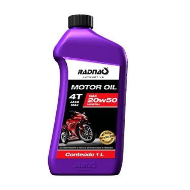 Imagem de Oleo motor 4t 20w50 1l mineral    mo2801 20w50 4t - RADNAQ