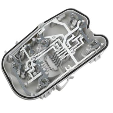 Imagem de Riloer Placa de circuito de luz traseira, 1 pacote de substituição da placa do conector da lanterna traseira, compatível com Audi A6 C6 A6L 2005-2008 4F5945221C, 4F5945221, 4F5945222C (esquerda)