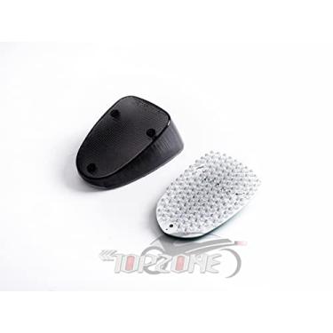 Imagem de Compatível com Yamaha XVS1100A DRAGSTAR 2001-2008; XVS650A V-Star Classic/Silverado 1999-2013; luz traseira de freio da lanterna traseira do motor (luz de freio LED, lente fumaça)