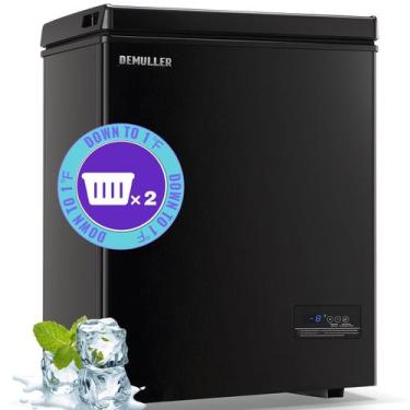 Imagem de Congelador torácico DEMULLER Small Deep 113L preto -12  a 10 