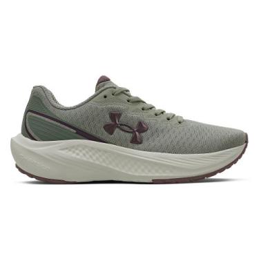 Imagem de Tênis de Corrida Under Armour Charged Wing 2 Feminino, Verde, 36