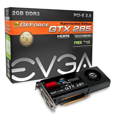 Imagem de EVGA Placa de vídeo 02G-P3-1186-AR GeForce GTX285 Super Clocked Edition 2048 MB DDR3 PCI-Express 2.0